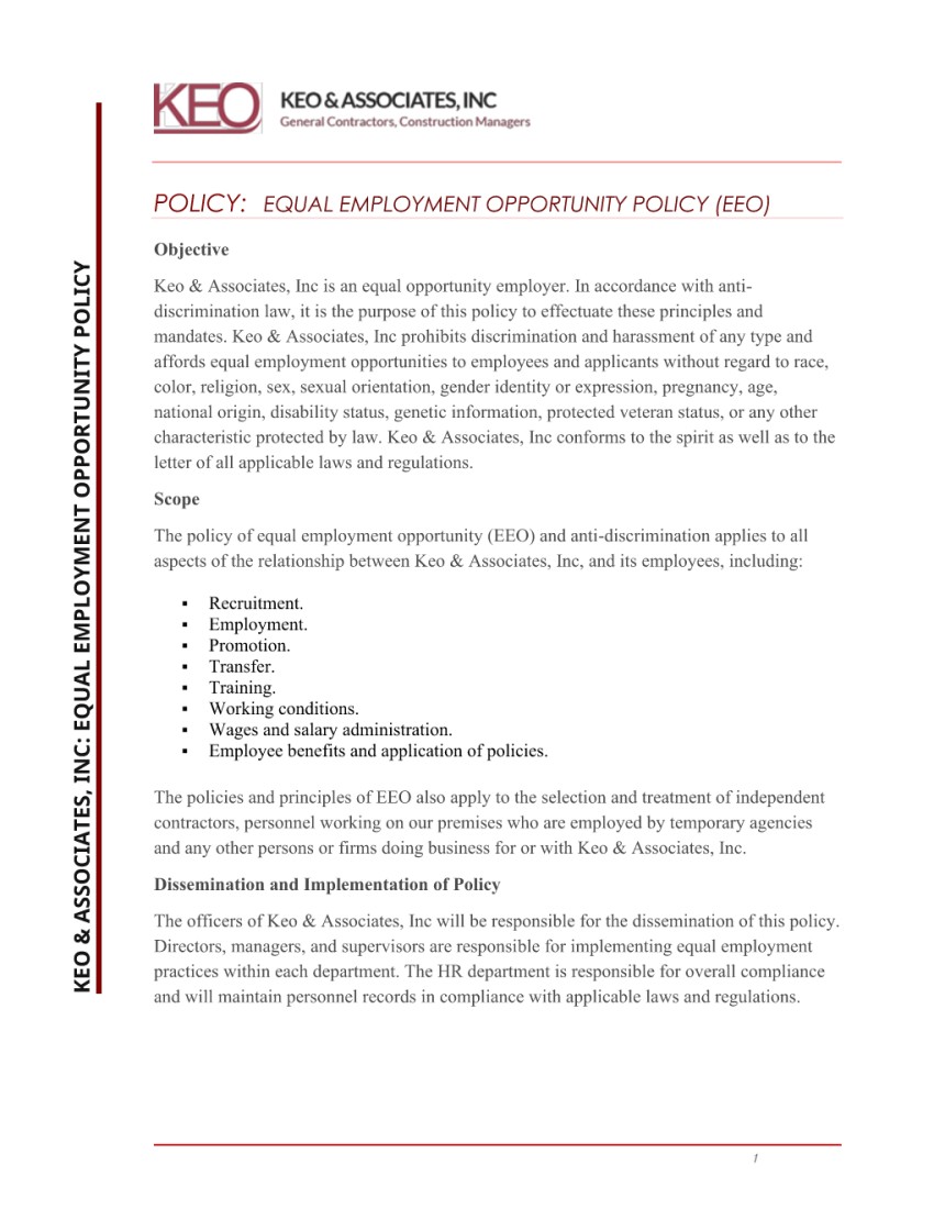 KEO EEO POLICY - About Us - KEO and Associates, Inc. - KEO_EEO_POLICY_Page_001